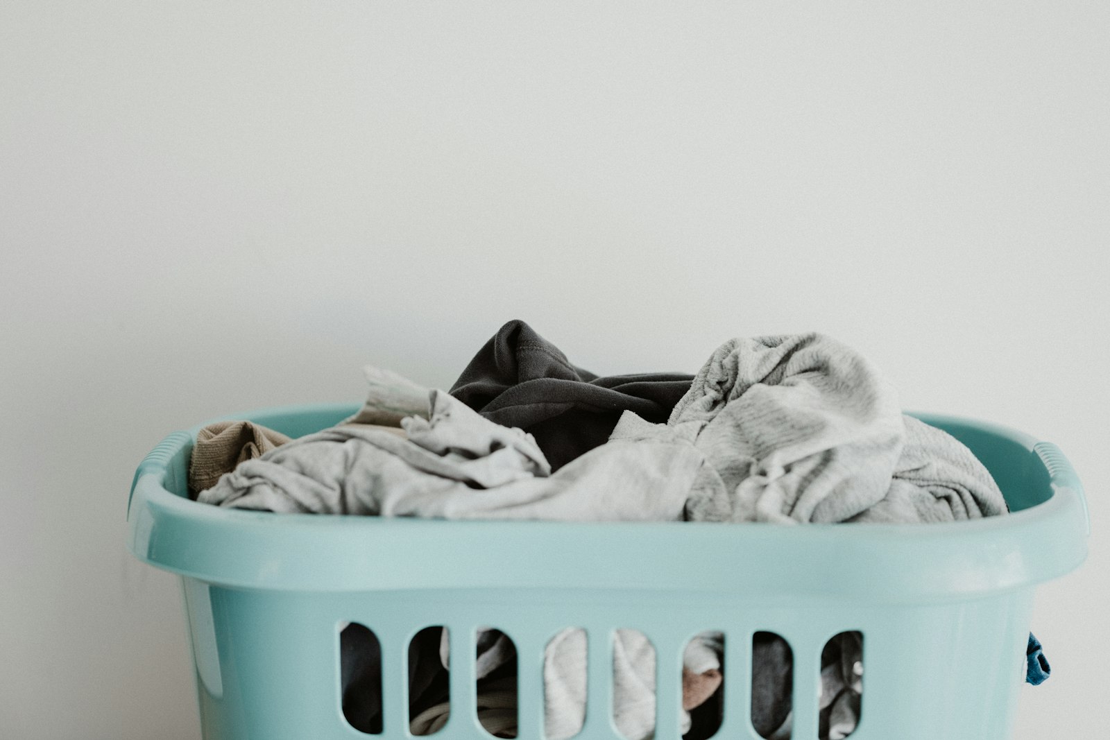 Laundry basket ready for collection - Dora Ironing Service